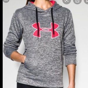 Pink and gray Under Armor hoodie❗️